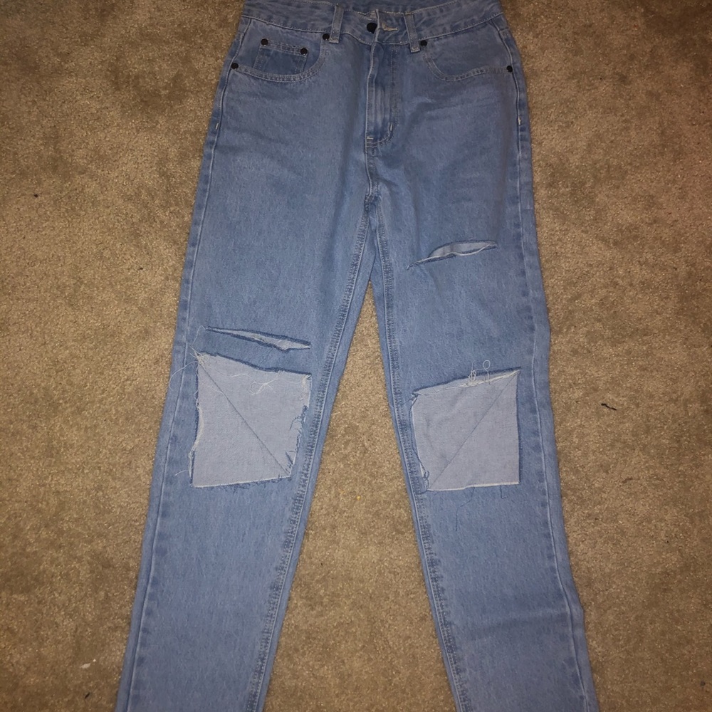 ripped Street wear jeans